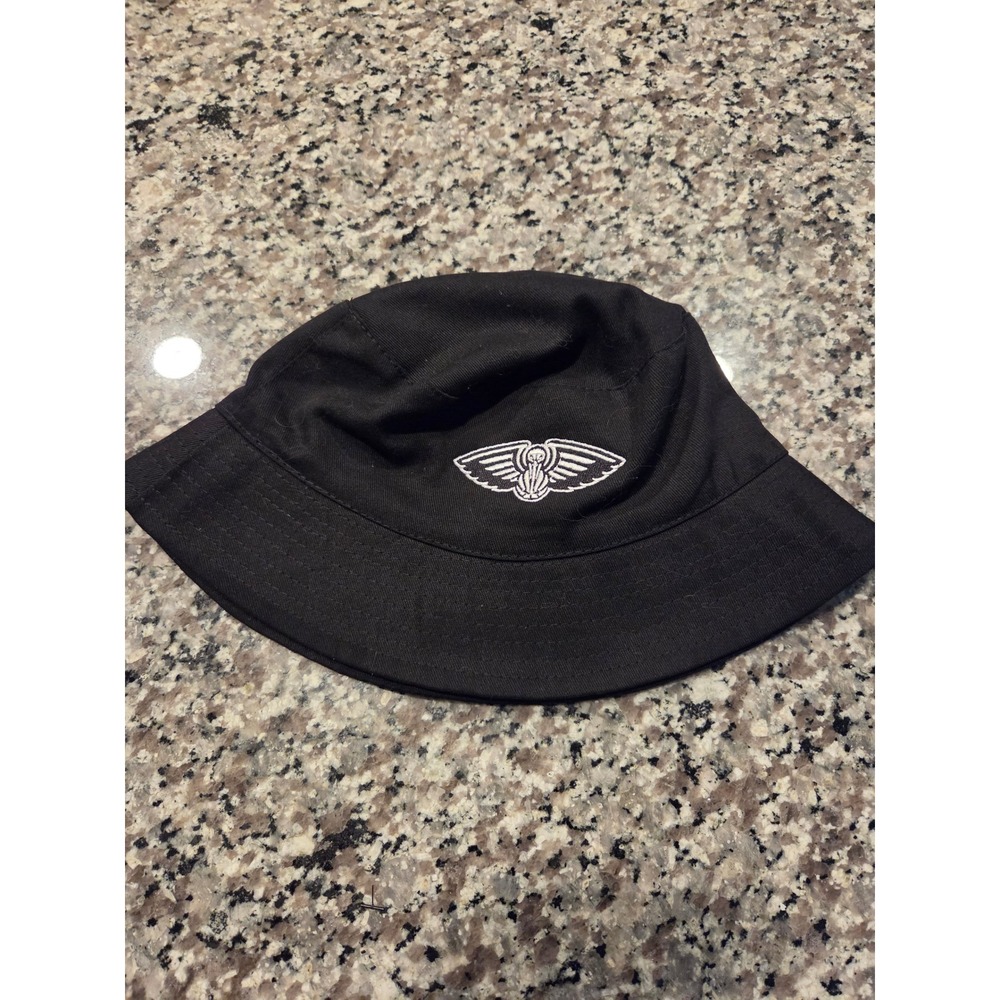 Kia Official Vehicle New Orleans Pelicans Black Bucket Hat NBA Promo Streetwear